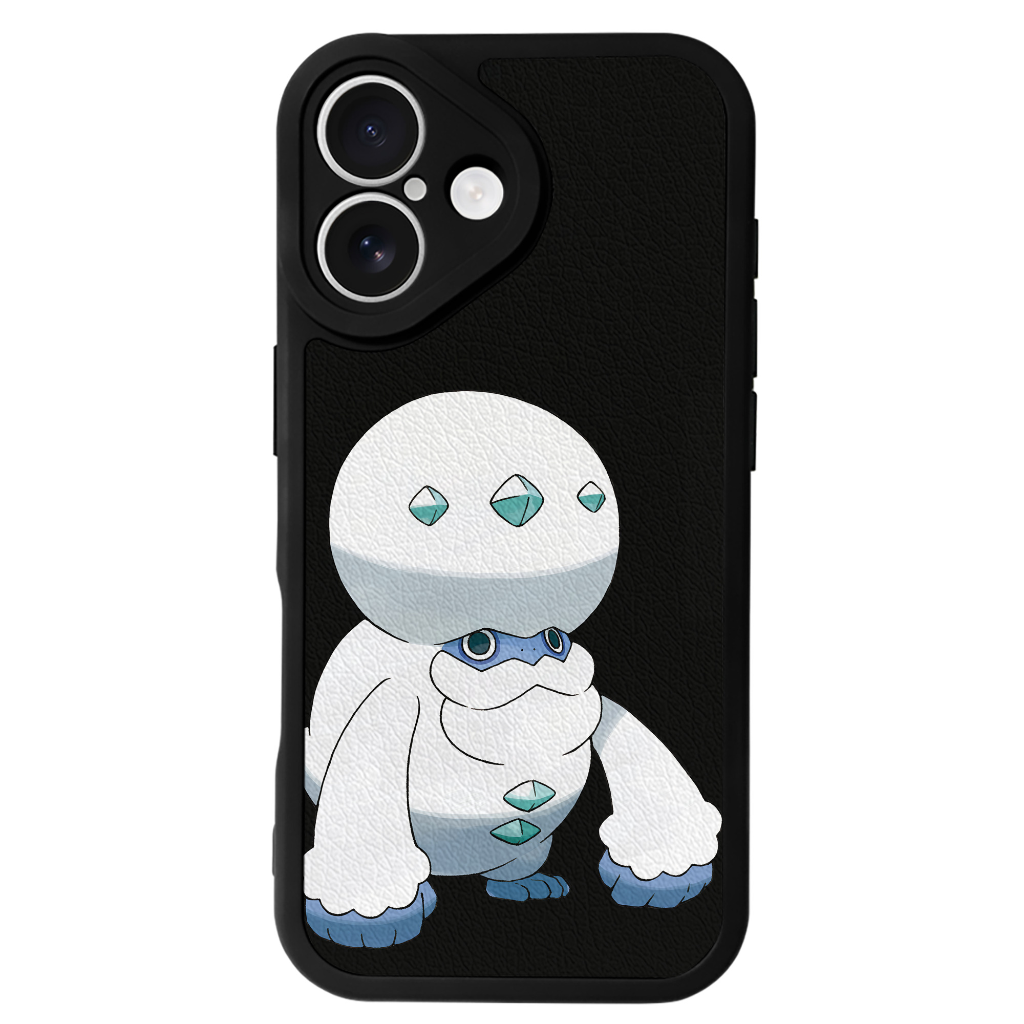 （画像用） ポケットモンスター Pokémon 【iPhone 16シリーズ対応】シリコンスマホケース（レザー調） 材質：シリコン